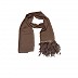 Georgette stole with feathers attached to it Georgette stole with feathers attached to it